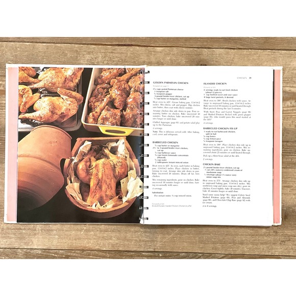 Vintage Betty Crocker's Good and Easy Cookbook, 1974 Spiral-Bound Edition - Picture 7 of 9